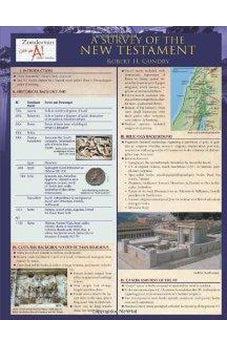 A Survey of the New Testament Laminated Sheet (Zondervan Get an A! Study Guides) 9780310273141