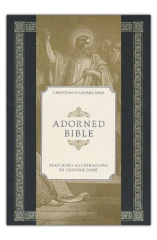 CSB Adorned Bible, Black LeatherTouch