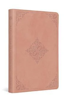 ESV New Testament with Psalms and Proverbs (TruTone, Pink, Fleur-de-lis Design)