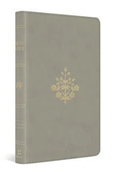 ESV Thinline Bible (TruTone, Stone, Branch Design)