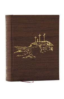 NKJV Journal the Word Reference Bible: Let Scripture Explain Scripture. Reflect on What You Learn (Brown Leathersoft over Board, Red Letter, Comfort Print)