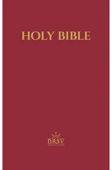 NRSV Updated Edition Pew Bible with Apocrypha (Hardcover, Burgundy)