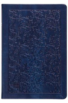 TPT New Testament (2020 Edition) Large Print Navy: With Psalms, Proverbs, and Song of Songs (Faux Leather)